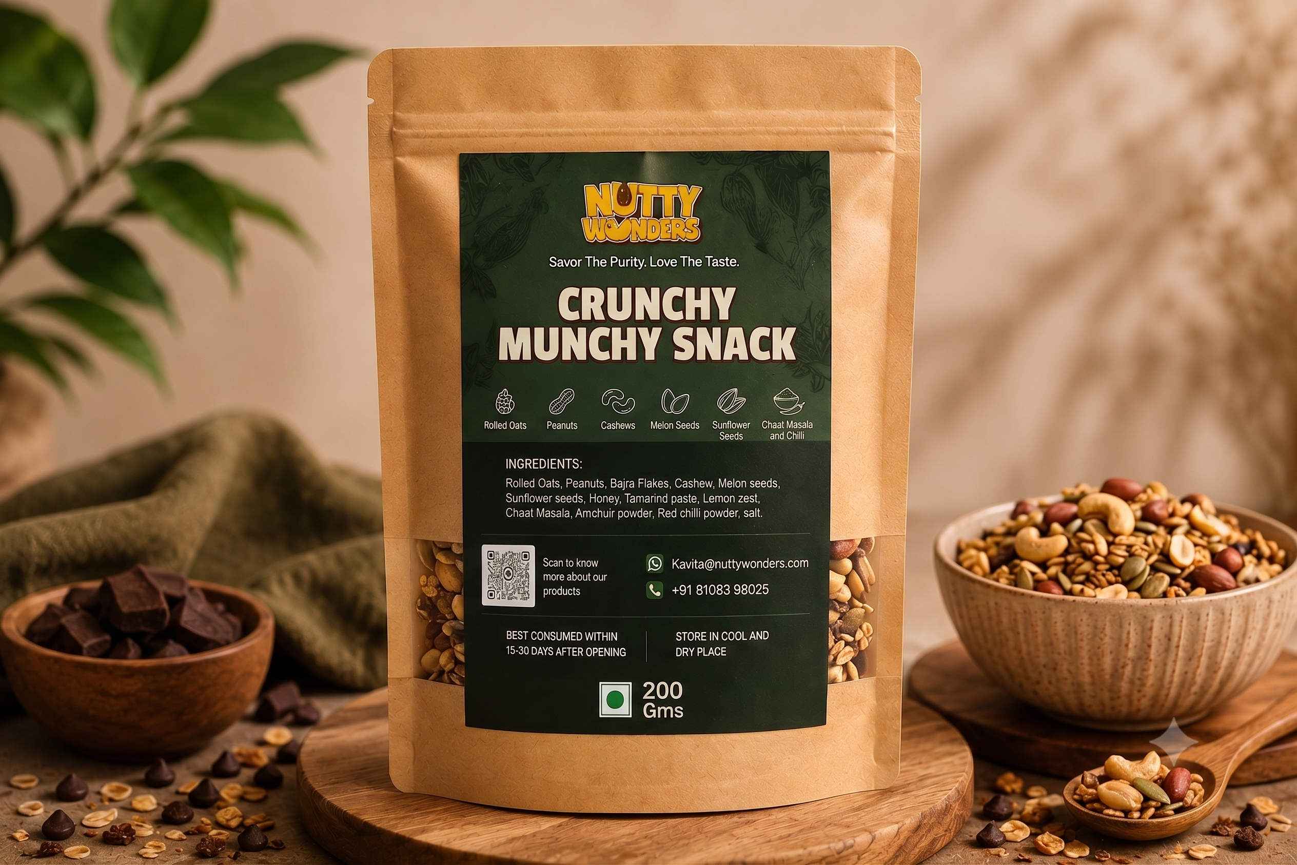 Crunchy Munchy snack
